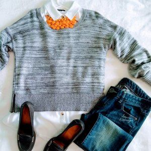 Banana Republic Gray Sweater Pullover Size M